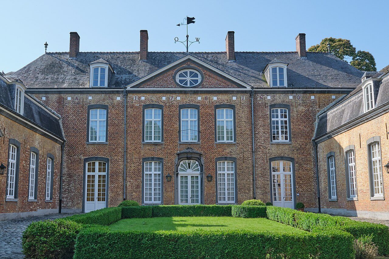 Foto van kasteel van Sint-Kwintens-Lennik