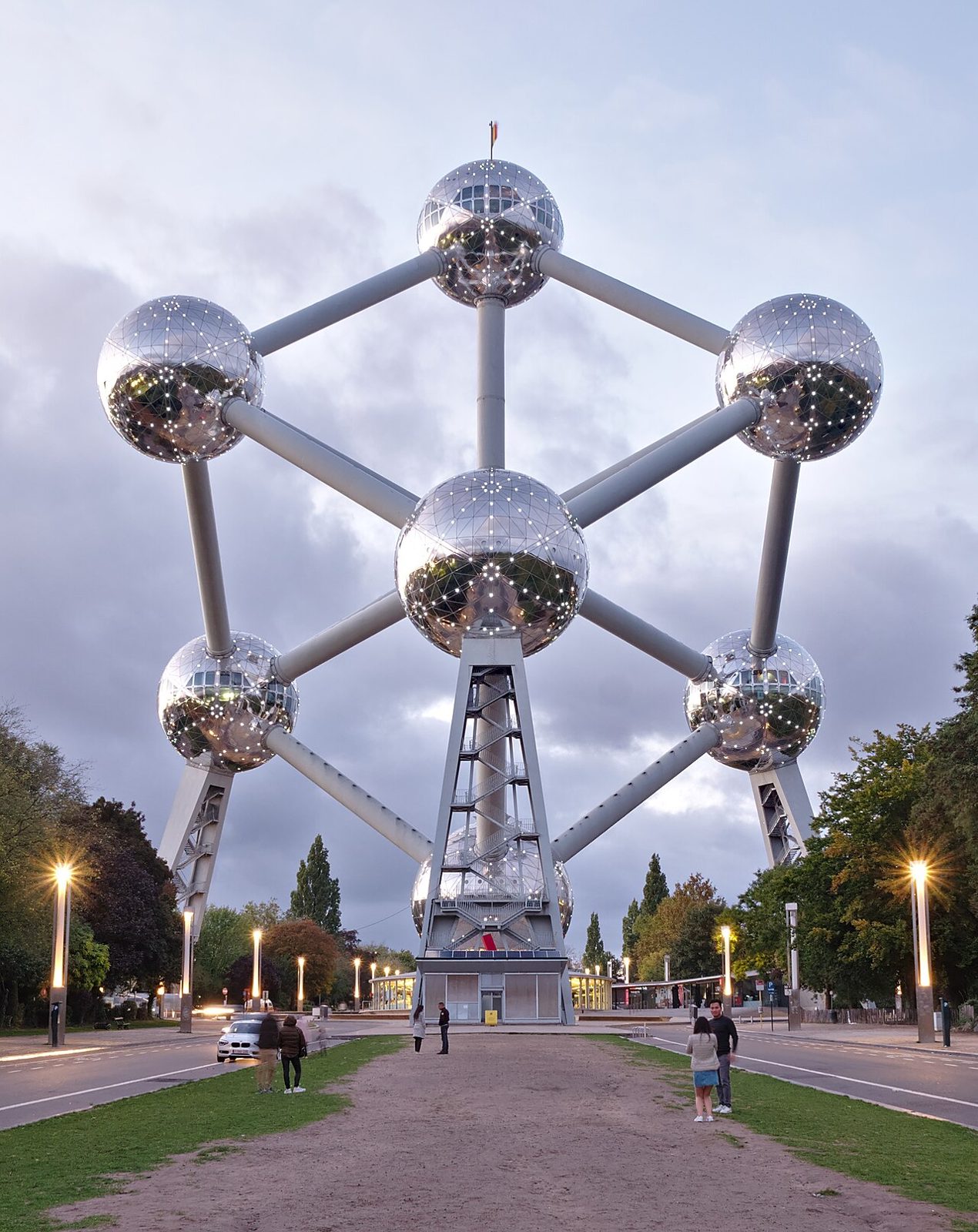 Foto van Atomium