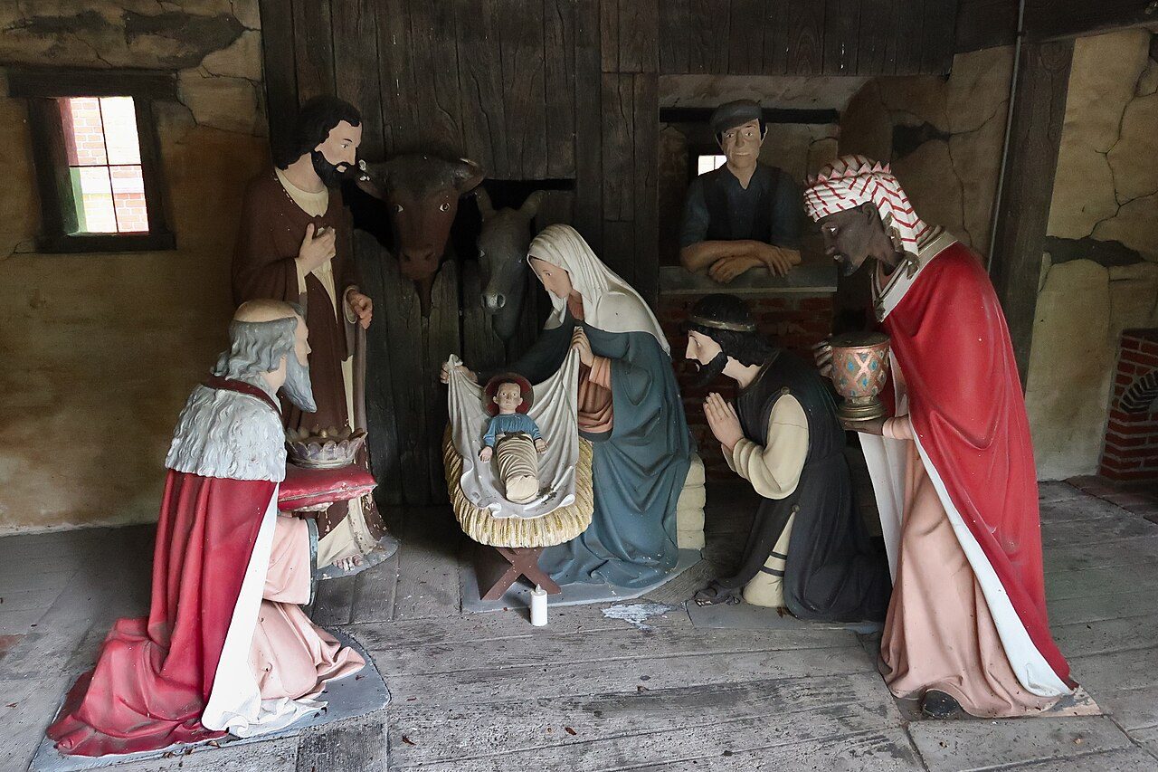 Foto van Kerststal